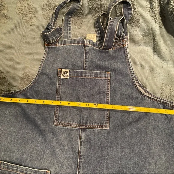 Lucy & Yak Classic Blue Women's Overalls - Picture 7 of 8